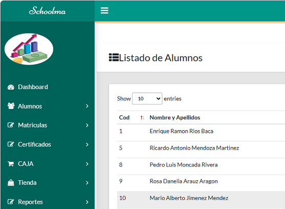 Pagos de Estudiante